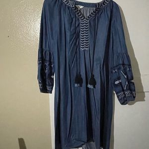 Denim Crown & Ivy Dress Size Large